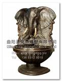 铜雕铜大象 TDTX-103