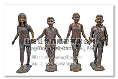 铜雕园林小孩 YLXH-127