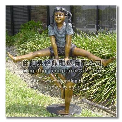 铜雕园林小孩 YLXH-128