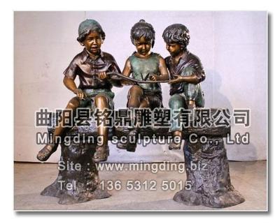 铜雕园林小孩 YLXH-131