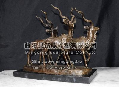 铜雕铜鹿 TDTL-103