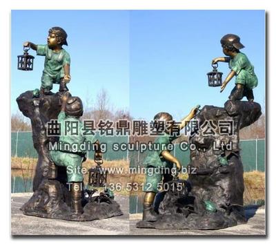 铜雕园林小孩 YLXH-102
