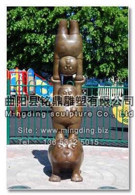 铜雕园林小孩 YLXH-104