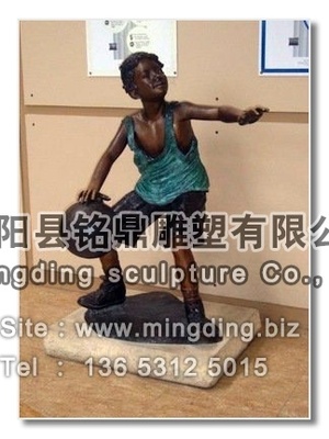 铜雕园林小孩 YLXH-107