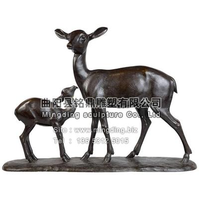 铜雕铜鹿 TDTL-114