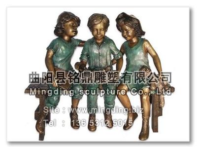 铜雕园林小孩 YLXH-109