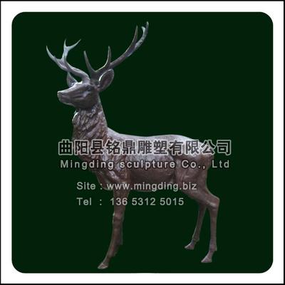 铜雕铜鹿 TDTL-117