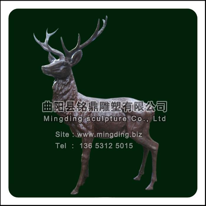 铜雕铜鹿 TDTL-117