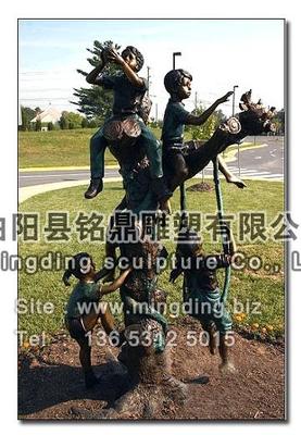 铜雕园林小孩 YLXH-110