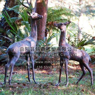 铜雕铜鹿 TDTL-118